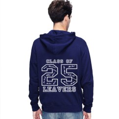 Leavers Graduation Class Of 25 Name Inside Design 3D Style Stars & Stripes Hood